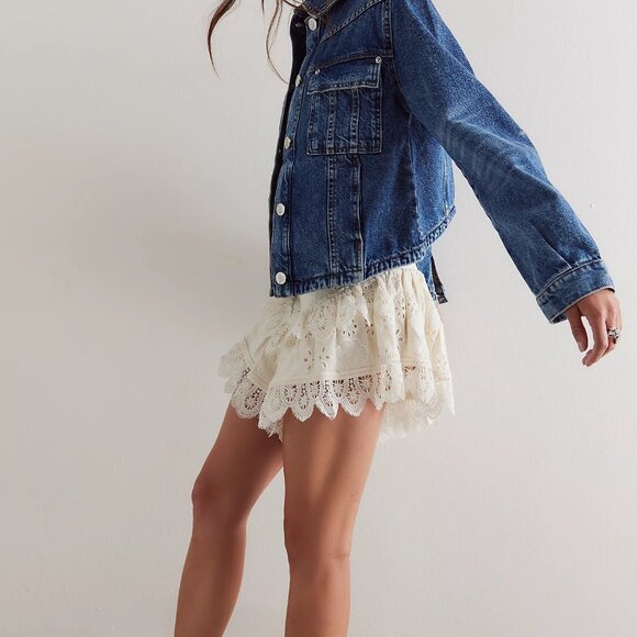 Free People We The Free Jade Denim Jacket - Picture 5 of 6